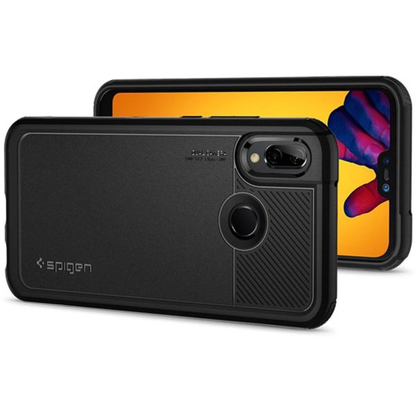 Spigen Coque Marked Armor Huawei P20 Lite - Noir