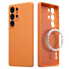 imoshion Coque Couleur avec MagSafe Samsung Galaxy S25 Ultra - Neon Orange
