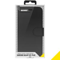 Accezz Étui de téléphone Wallet Samsung Galaxy S21 Plus - Noir