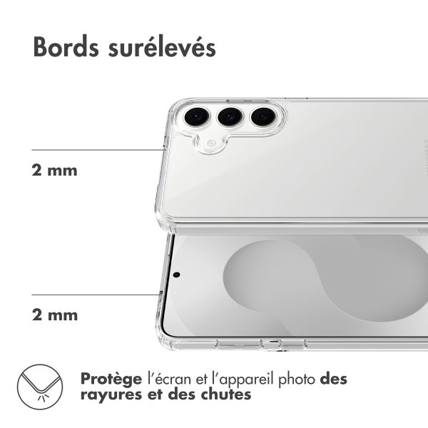 Accezz Coque Xtreme Impact Samsung Galaxy S25 FE - Transparent