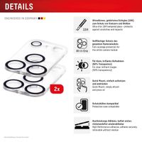 Displex CamGlass All-In-One Protection d'objectif de caméra Apple iPhone 17 Pro