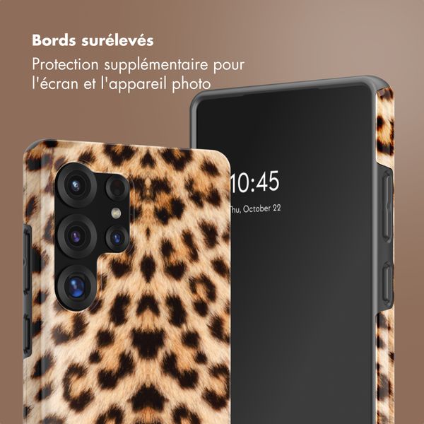 Selencia Coque arrière Vivid avec MagSafe Samsung Galaxy S25 Ultra - Wild Leo