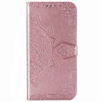 Etui de téléphone portefeuille Mandala Apple iPhone 12 (Pro)