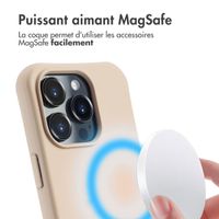 imoshion Coque arrière Color avec cordon amovible et MagSafe Apple iPhone 16 Pro - Nude