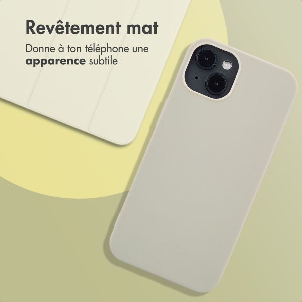 imoshion Coque Couleur Apple iPhone 13 - Gris