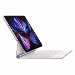 Apple Magic Keyboard Apple iPad Air 11 pouces (2026) M4 / (2025) M3 / (2024) M2 / Air 5 (2022) / Air 4 (2020) / Pro 11 (2018/2020/2021/2022) - QWERTY / UK - Blanc