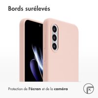 Accezz Coque Liquid Silicone Samsung Galaxy A56 - Rose