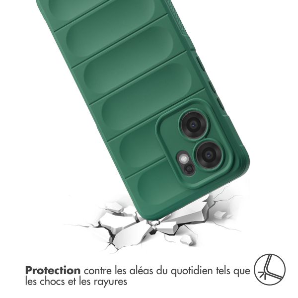 imoshion EasyGrip Backcover Oppo Reno 13 F (5G) - Vert foncé