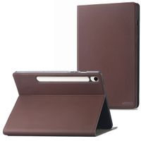 Accezz Housse Classic Tablet Stand Samsung Galaxy Tab S10 Ultra / Tab S9 Ultra - Marron