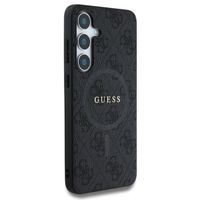 Guess Coque MagSafe Classic avec logo 4G Samsung Galaxy S25 Plus - Noir