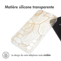 imoshion Coque Design Samsung Galaxy A14 (5G/4G) - Golden Leaves