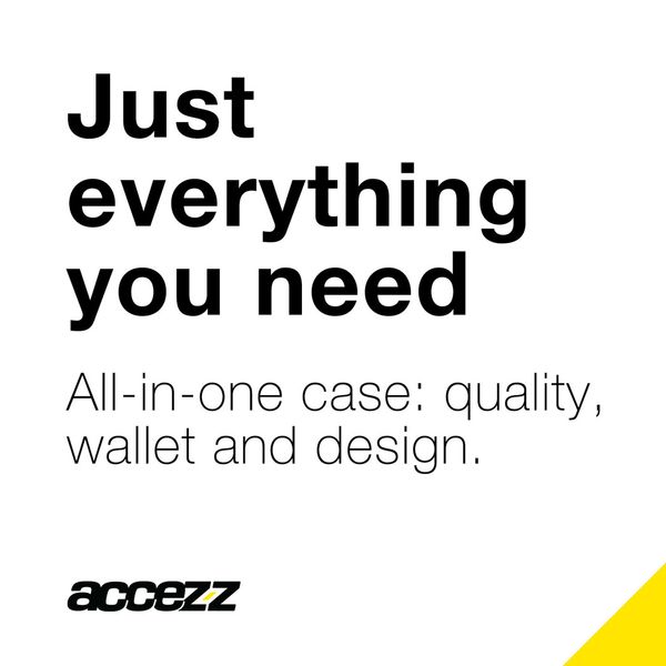 Accezz Étui de télephone Wallet Samsung Galaxy A20s - Bleu foncé
