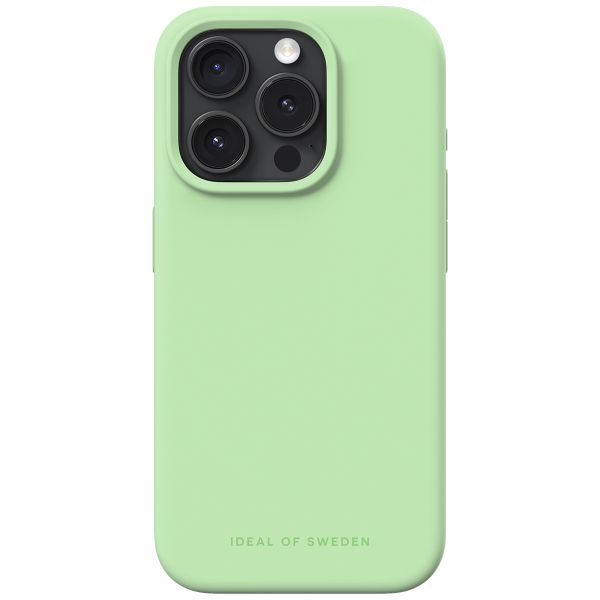 iDeal of Sweden Coque Silicone iPhone 15 Pro - Mint