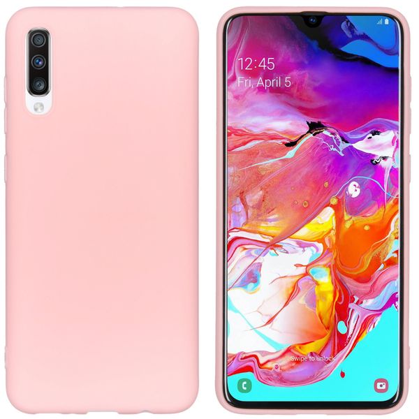 imoshion Coque Couleur Samsung Galaxy A70 - Rose