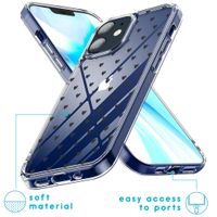 imoshion Coque Design Apple iPhone 12 Mini - Hearts All Over Black