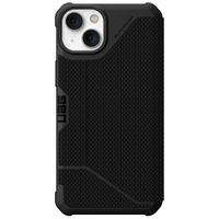 UAG Etui de télephone portefeuille Metropolis Apple iPhone 14 Plus - Kevlar Black