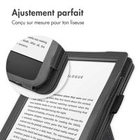 imoshion Étui de liseuse portefeuille avec strap et support Amazon Kindle (2024) / Amazon Kindle (2022) 11th gen - Noir