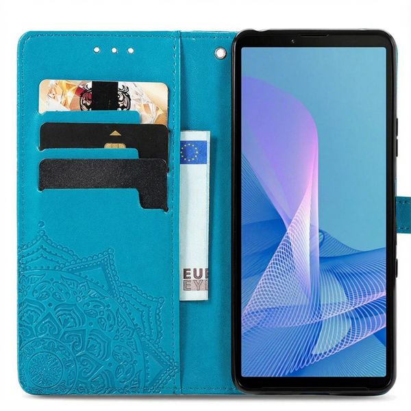 imoshion Etui de télephone Mandala Sony Xperia 10 III - Bleu clair