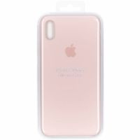 Apple Coque en silicone iPhone Xs Max - Pink Sand