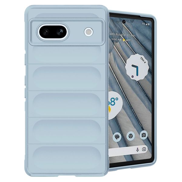 imoshion Coque arrière EasyGrip Google Pixel 7a - Bleu clair