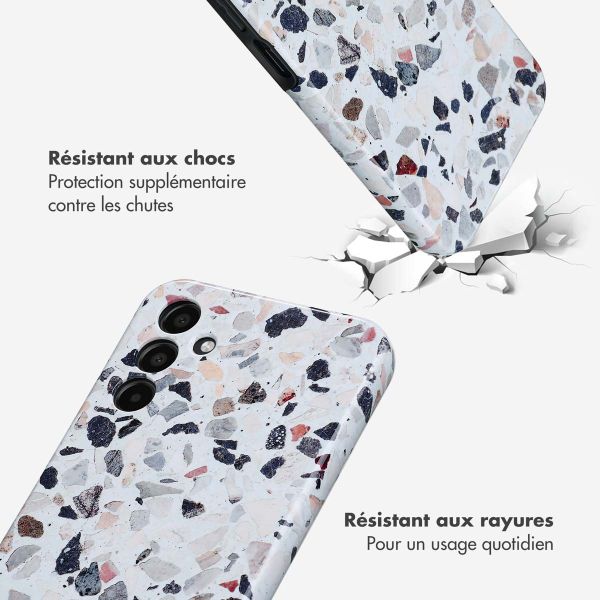 Selencia Coque arrière Vivid Samsung Galaxy A15 (5G/4G) - Chic Terazzo