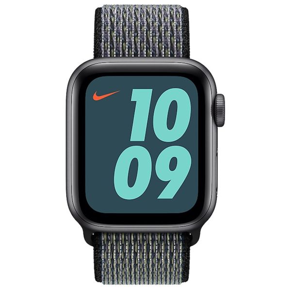 Apple Nike Sport Loop bracelet Apple Watch Series 1-9 / SE - 38/40/41 mm / Series 10 - 42 mm - Indigo / Lime Blast