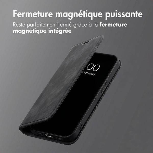 imoshion Étui de téléphone portefeuille Slim Xiaomi 17 Ultra - Noir