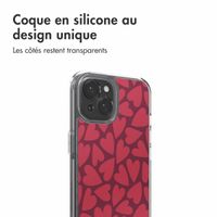imoshion Coque Design Apple iPhone 15 - Hearty Coral Dust