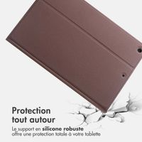 Accezz Coque tablette Classic Apple iPad 9 (2021) 10.2 pouces / iPad 8 (2020) 10.2 pouces / iPad 7 (2019) 10.2 pouces - Marron