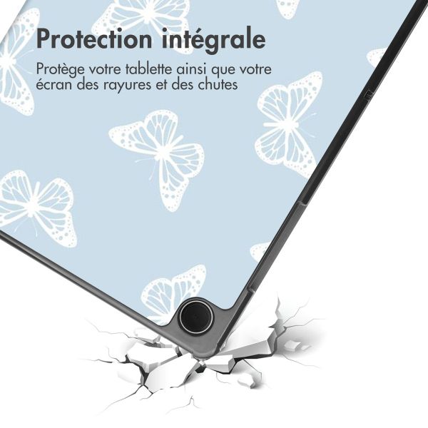 imoshion Coque tablette Design Trifold Samsung Galaxy Tab A9 Plus - Butterfly