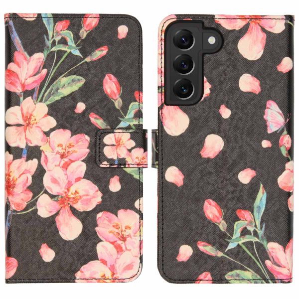 imoshion Coque silicone design Samsung Galaxy S22 Plus -  Blossom Black