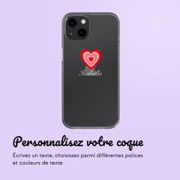 Coque avec votre propre photo et/ou texte Apple iPhone 13 - Hartje