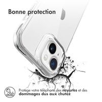 imoshion Coque Rugged Air Apple iPhone 15 - Transparent