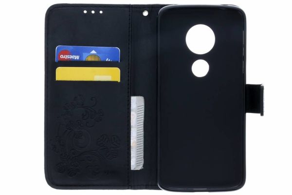 Etui de téléphone Fleurs de Trèfle Moto E5 / G6 Play