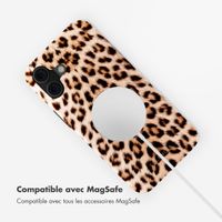Selencia Coque arrière Vivid avec MagSafe Apple iPhone 16 - Wild Leo
