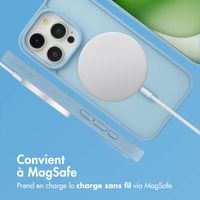 imoshion Coque Color Guard avec MagSafe iPhone 15 Pro - Bleu clair