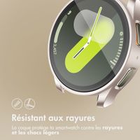 imoshion Coque rigide à couverture complète Samsung Galaxy Watch 7 - 40 mm - Starlight