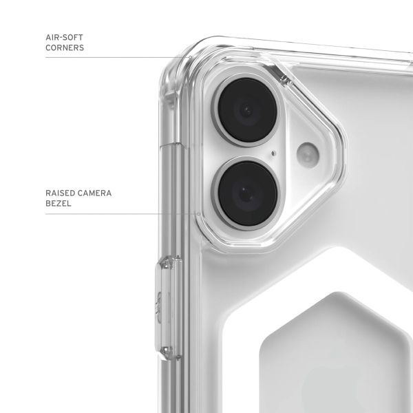 UAG Coque Plyo MagSafe iPhone 16 - Ice / White