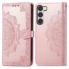 imoshion Etui de télephone Mandala Samsung Galaxy S23 - Rose Doré