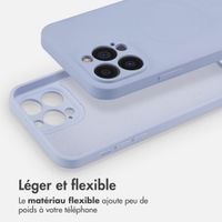 imoshion Coque Couleur avec MagSafe Apple iPhone 13 Pro Max - Lila