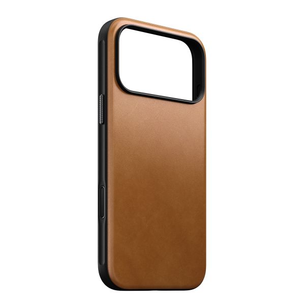 Nomad Coque Modern Leather avec MagSafe Apple iPhone 17 Pro Max - English Tan