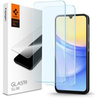 Spigen Protection d'écran en verre trempé GLAStR Slim + Applicator 2-pack Samsung Galaxy A25 (5G)