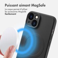 imoshion Coque Couleur avec MagSafe iPhone 14 - Noir