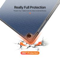 Dux Ducis Coque tablette Domo Samsung Galaxy Tab A11 Plus - Bleu foncé