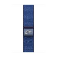 Apple Bracelet Nike Sport Loop Apple Watch Series 1 t/m 11 / SE / Ultra (44/45/46/49 mm) - Blue Ribbon