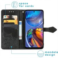 imoshion Etui de télephone Mandala Motorola Moto E32 / E32s - Noir