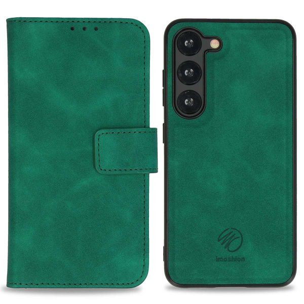 imoshion Etui de télephone luxe 2-en-1 amovible Samsung Galaxy S23 - Vert foncé