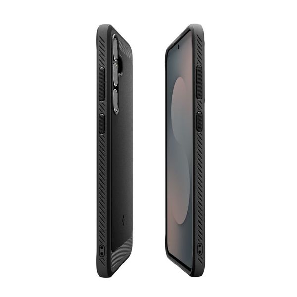 Spigen Coque Rugged Armor Samsung Galaxy S25 FE - Matte Black