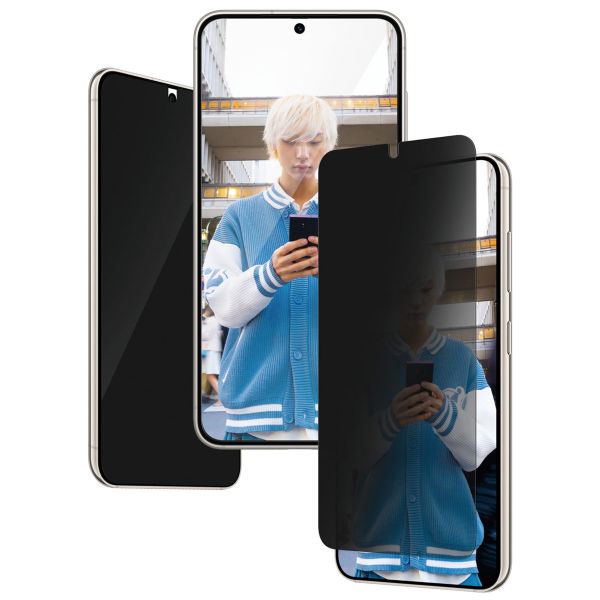 PanzerGlass Protection d'écran Privacy Ultra-Wide Fit Anti-bactérienne avec applicateur Samsung Galaxy S24
