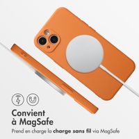 imoshion Coque Couleur avec MagSafe Apple iPhone 13 - Neon Orange